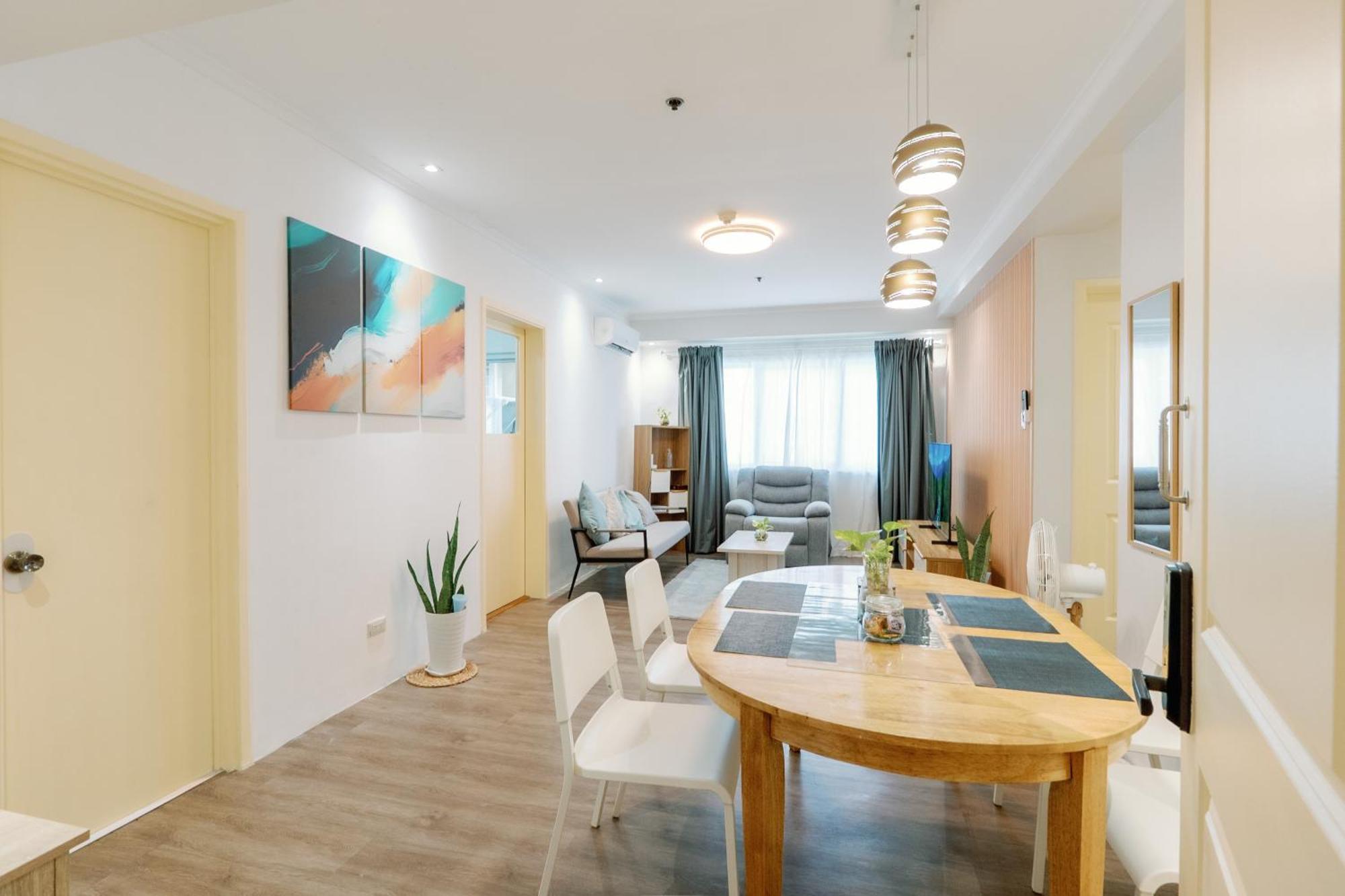 Cozy 2-Bedroom At South Of Market Soma Bgc Near Sm Aura, Market! Market! & Bonifacio High Street Taguig Exterior photo